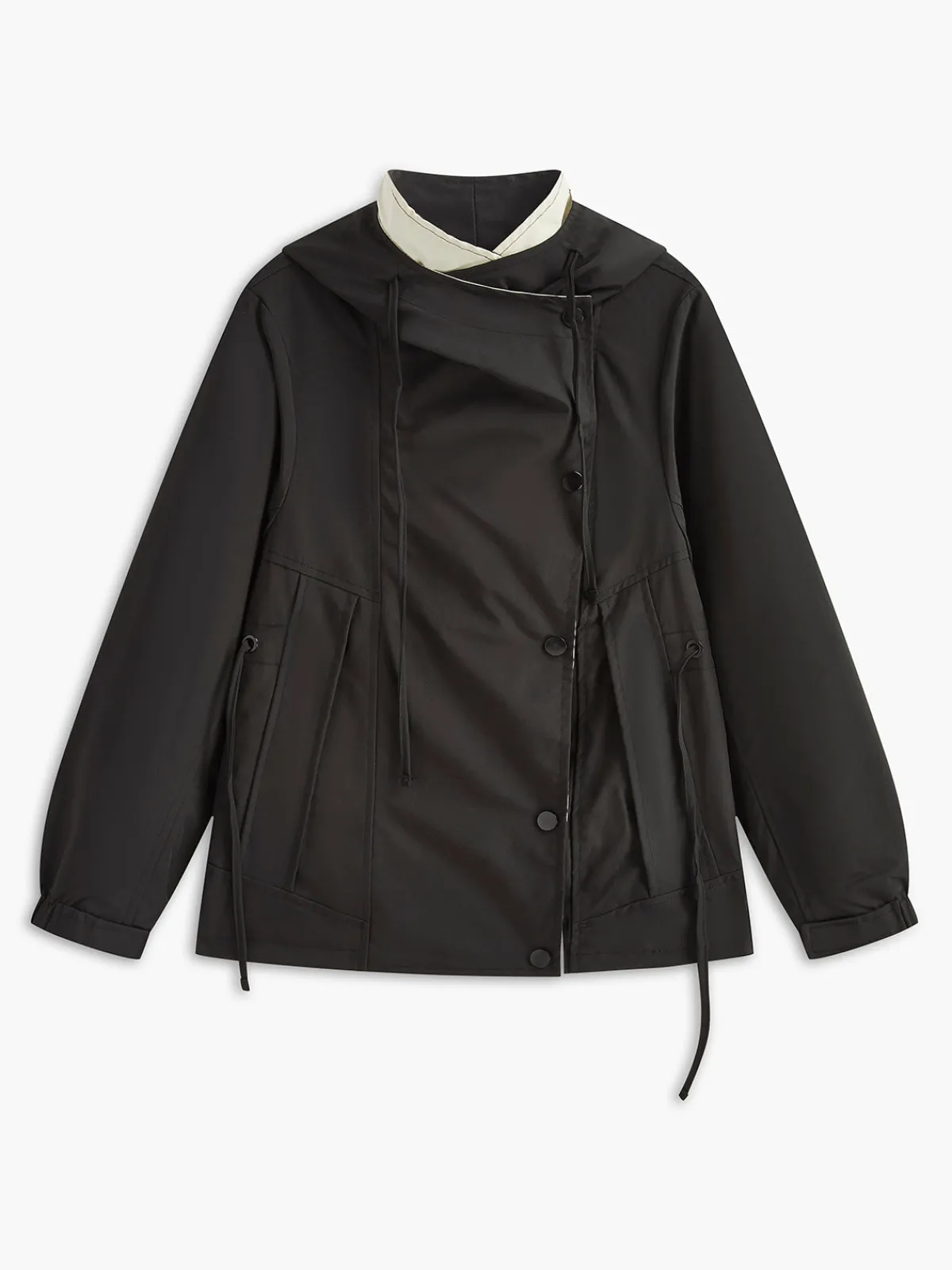 Sale 2 in 1 Color Block Jacket Outerwear|Tops