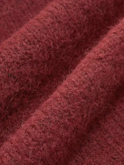 New Adjustable Scarf Wool-Blend Sweater Sweater Tops|Sweaters & Cardigans