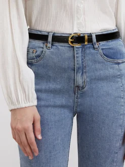 Sale Adjustable Simple Metal Pin Buckle Belt Belts & Chain|Accessories
