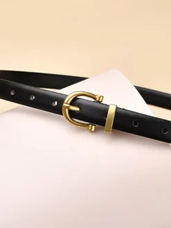 Sale Adjustable Simple Metal Pin Buckle Belt Belts & Chain|Accessories