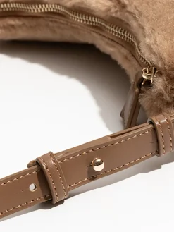 Online Adjustable Strap Fuzzy Armpit Bag Bags|Accessories
