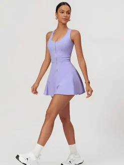 Hot Anti-Exposure Active Dress White Dresses|Black Dresses