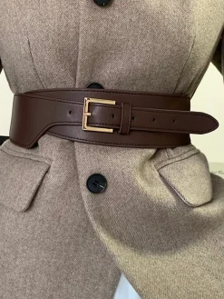 Best Asymmetric Leather Belt Belts & Chain|Accessories