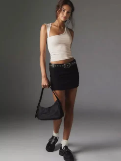 New Asymmetric Neck Cut Out Tank Top Tank Tops & Camis|Tops