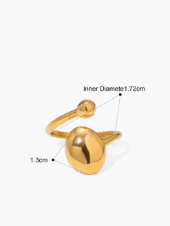 Discount Asymmetric Open Ring Rings & Bracelets|Accessories