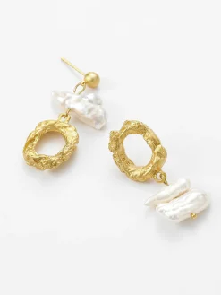 Hot Asymmetric Pearl Earrings Earrings|Accessories