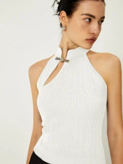 Sale Asymmetrical Button Sweater Vest Sweater Vests|Sweaters & Cardigans