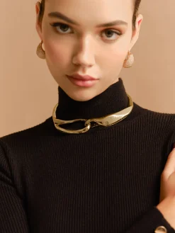 Clearance Asymmetrical Chunky Choker Accessories