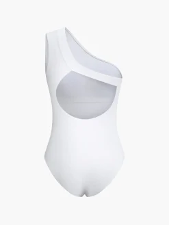 Sale Asymmetrical Cutout One Piece Swimsuit Swimwear|Tops
