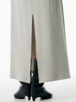 Outlet Asymmetrical Drawstring Pockets Skirt Set Skirt Sets|Long Sleeve Sets