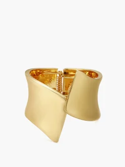 New Asymmetrical Glossy Tunnel Bracelet Rings & Bracelets|Accessories