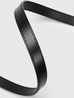 Discount Asymmetrical Knotted Leather Belt Belts & Chain|Accessories