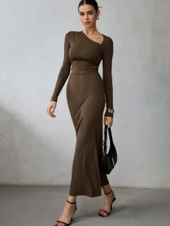 Online Asymmetrical Long Sleeve Skirt Set Skirt Sets|Long Sleeve Sets