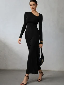Online Asymmetrical Long Sleeve Skirt Set Skirt Sets|Long Sleeve Sets