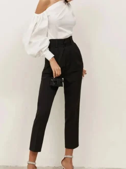 Online Asymmetrical Off Shoulder Blouse Blouses & Shirts|Tops