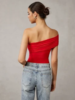 Outlet Asymmetrical One Shoulder T-Shirt T-shirts|Tops