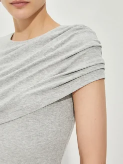Asymmetrical Pleated Slim Tank Top Tank Tops & Camis|Tops