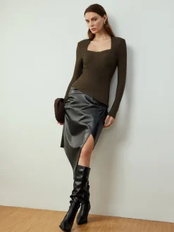 Best Asymmetrical Skinny Blouse Blouses & Shirts|Tops
