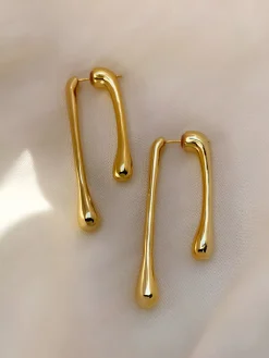 Outlet Asymmetrical Tear Drop Earrings Earrings|Accessories