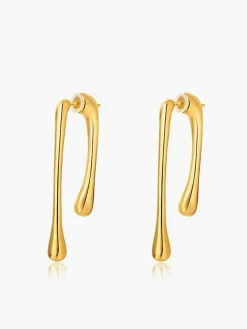 Outlet Asymmetrical Tear Drop Earrings Earrings|Accessories