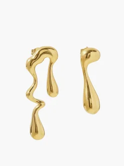 Outlet Asymmetrical Water Drop Earrings Earrings|Accessories