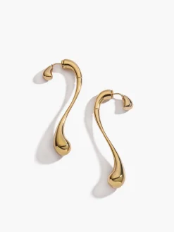 Online Asymmetrical Water Drop Earrings Earrings|Accessories