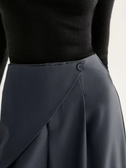 Discount Asymmetrical Wide-Leg Pants Pants|Bottoms