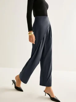 Discount Asymmetrical Wide-Leg Pants Pants|Bottoms
