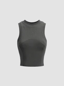 Athleisure Tank Top Sweater Tops|Tank Tops & Camis