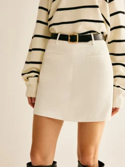 Hot Back Zipper A Line Skirt Without Belt Skirts|Bottoms