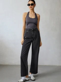 Hot Backless Low Cut Tank Top Tank Tops & Camis|Tops