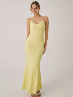 Hot Backless Plain Cami Midi Dress Casual Dresses|Cocktail & Party Dresses