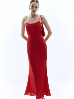Discount Backless Sleeveless Solid Long Dress Cocktail & Party Dresses|Summer Dresses