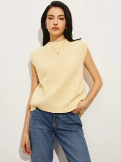 Best Backless Tie-Up Sweater Vest Sweater Vests|Sweaters & Cardigans