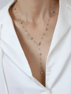 New Ball Bead Tassel Necklace Necklaces|Accessories