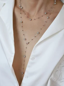New Ball Bead Tassel Necklace Necklaces|Accessories