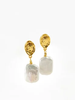 Sale Baroque Pearl Pendant Earrings Earrings|Accessories