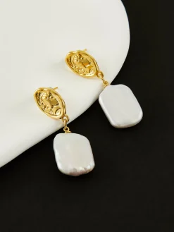 Sale Baroque Pearl Pendant Earrings Earrings|Accessories