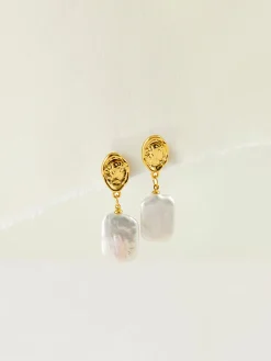 Sale Baroque Pearl Pendant Earrings Earrings|Accessories