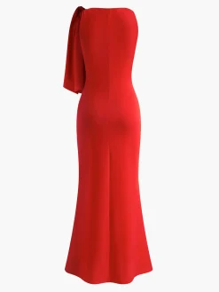 Hot Beloved Knotted Sleeveless Long Dress Black Dresses|Casual Dresses