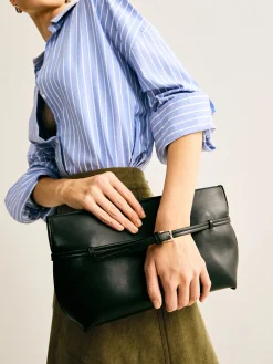 New Belt-Decor Compartment Clutch Bag Bags|Accessories