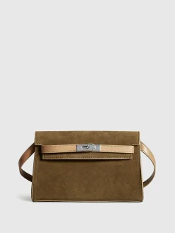 Clearance Belted-Decor Flap Shoulder Bag Bags|Accessories