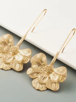 Blooming Flower Earnings Earrings|Accessories