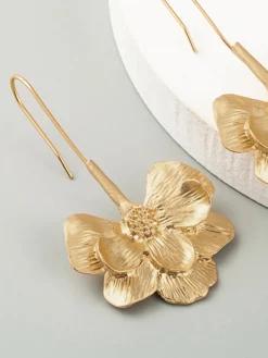 Blooming Flower Earnings Earrings|Accessories