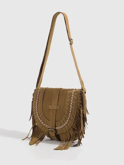 Online Boheme Buckle Flap Tassel Bag Bags|Accessories