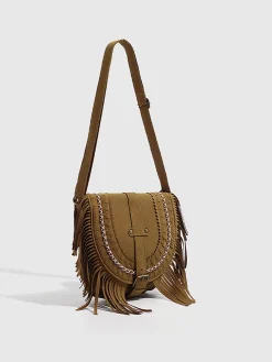 Online Boheme Buckle Flap Tassel Bag Bags|Accessories