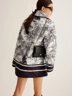 Hot Boheme Contrast Binding Lapel Winter Coat Outerwear|Coats