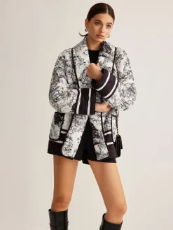 Hot Boheme Contrast Binding Lapel Winter Coat Outerwear|Coats