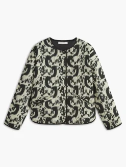 Clearance Boheme Crew Neck Winter Coat Outerwear|Coats