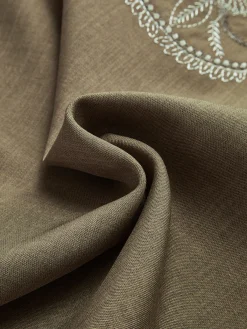 Outlet Boheme Embroidery Button Blazer Outerwear|Blazers